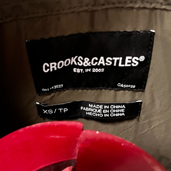 Crooks&Castles Cropped Jacket woman’s size XS - Picture 4 of 6